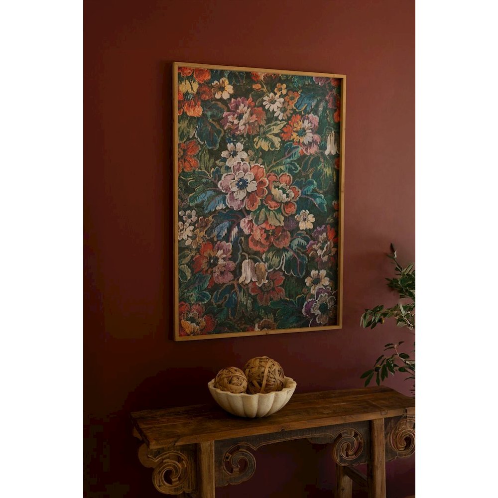 Framed Printed  Paper - Floral. Picture 2