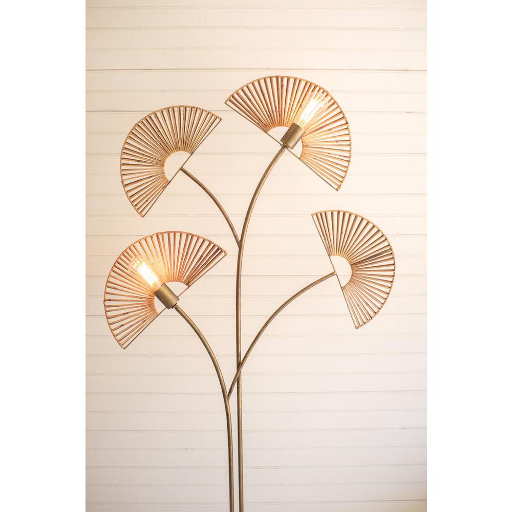 Four Fan Floor Lamp. Picture 4