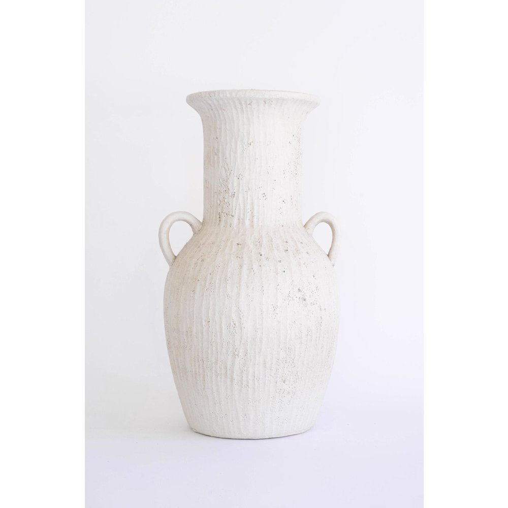 Stone Composite Urn With Two Handles. Picture 6