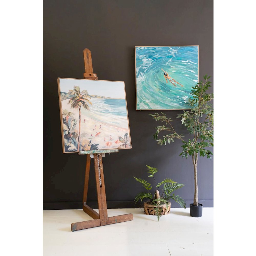 Framed Painting - Swimmer. Picture 3