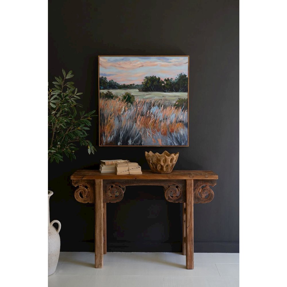Framed Landscape Painting. Picture 4