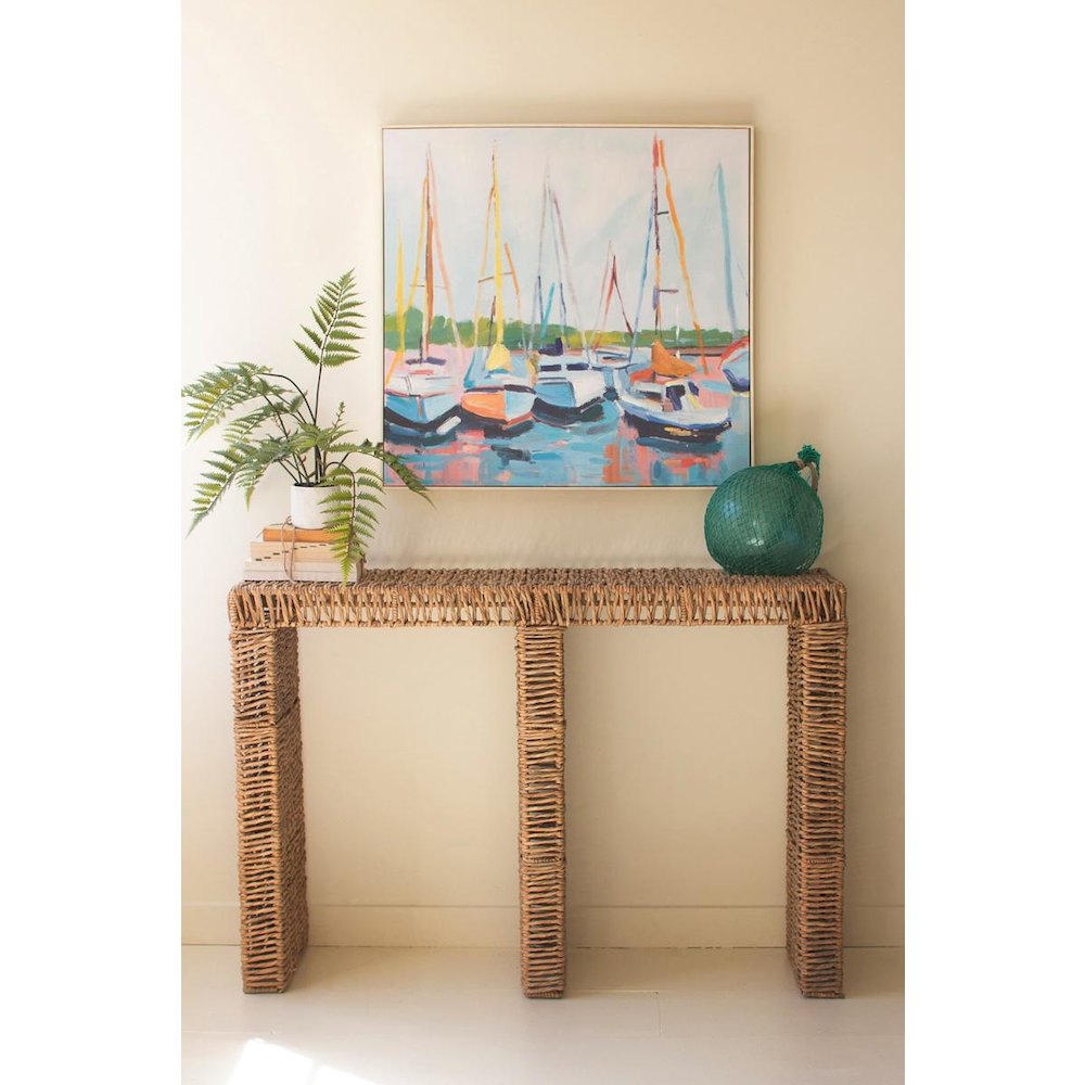 Framed Sailboat Painting. Picture 2