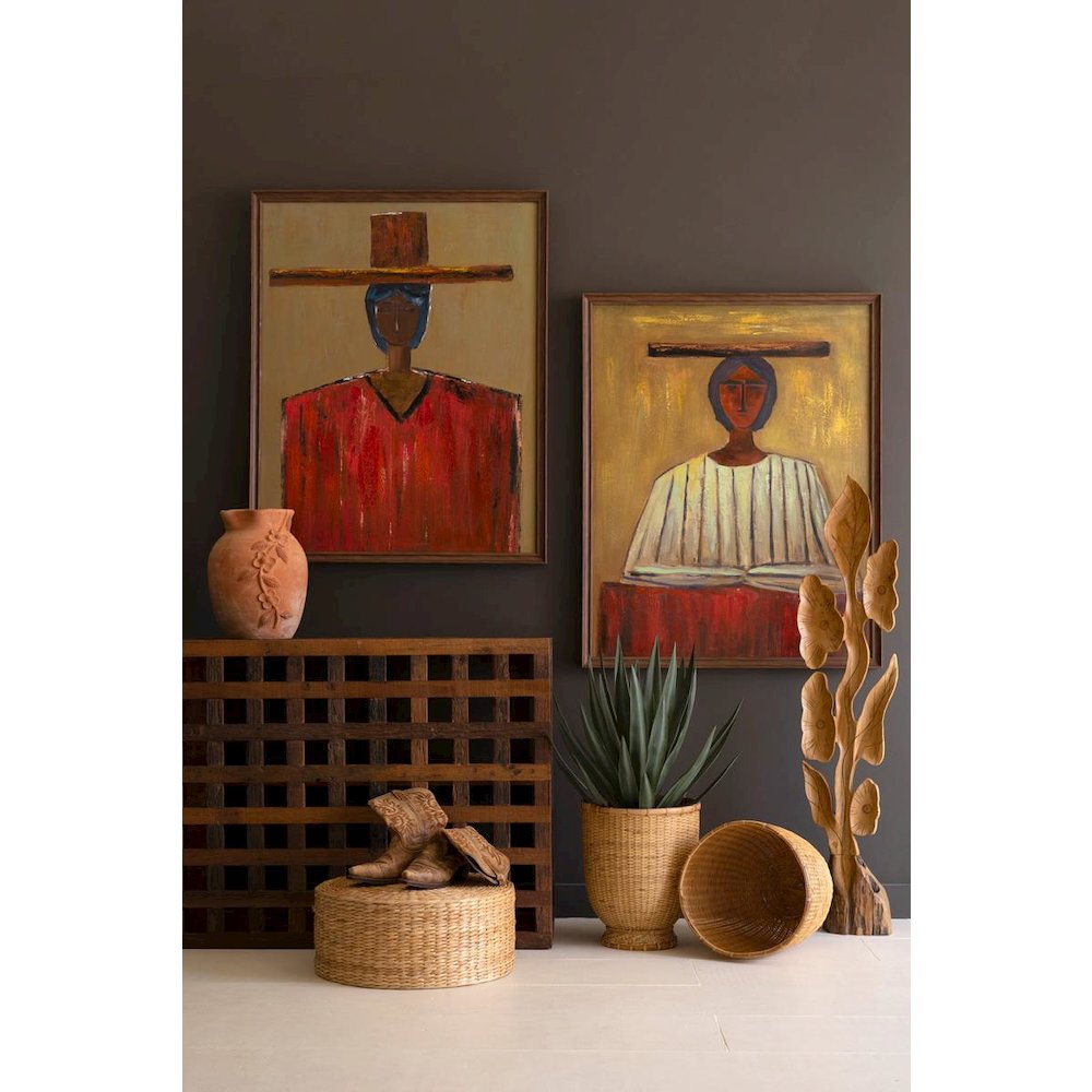 Framed Painting Southwest Man. Picture 4