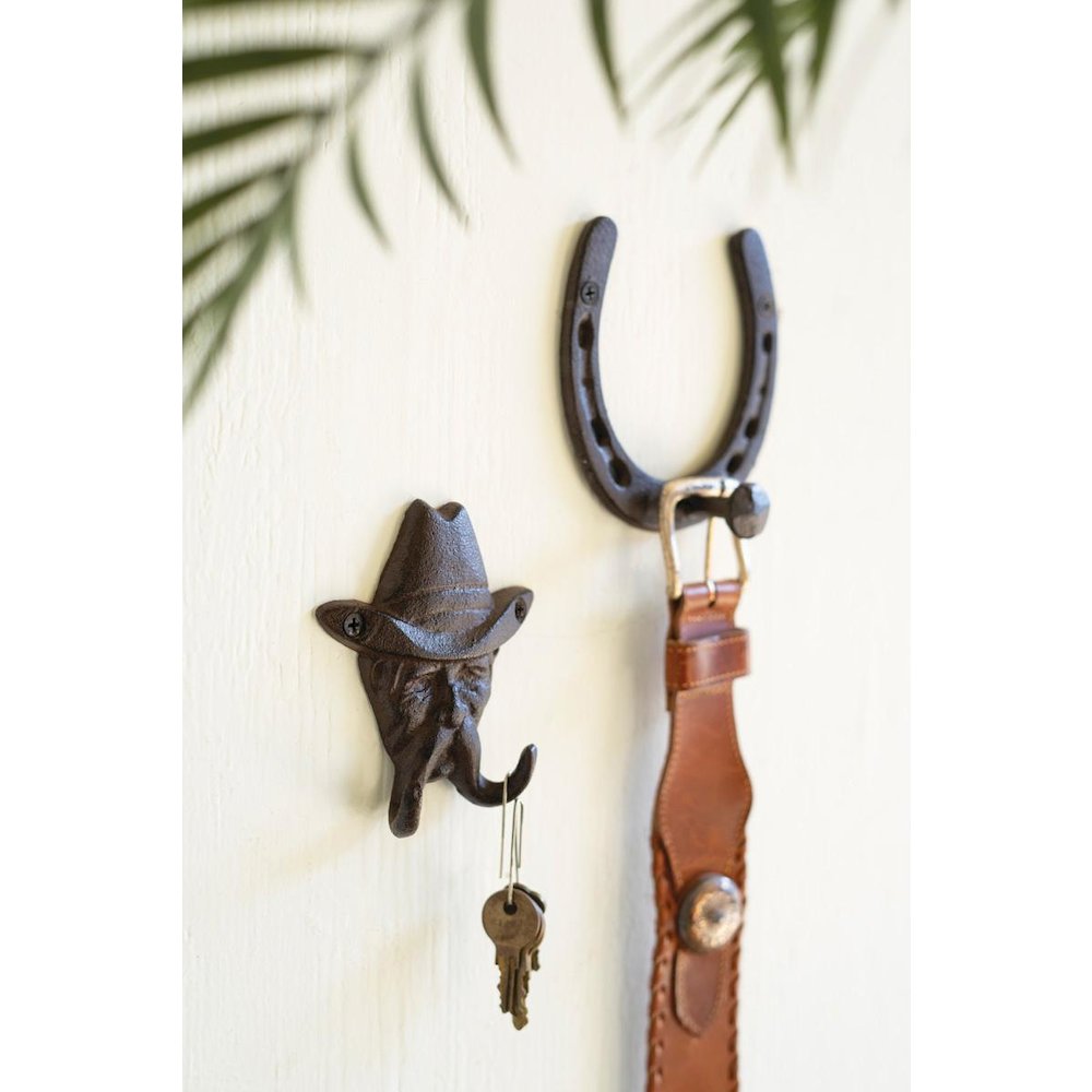 Cast Iron Cowboy Hook. Picture 2