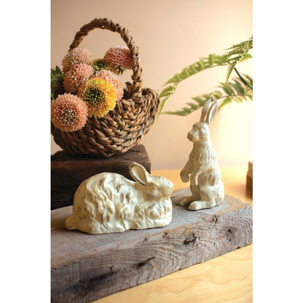 Cast Iron Standing Rabbit. Picture 2