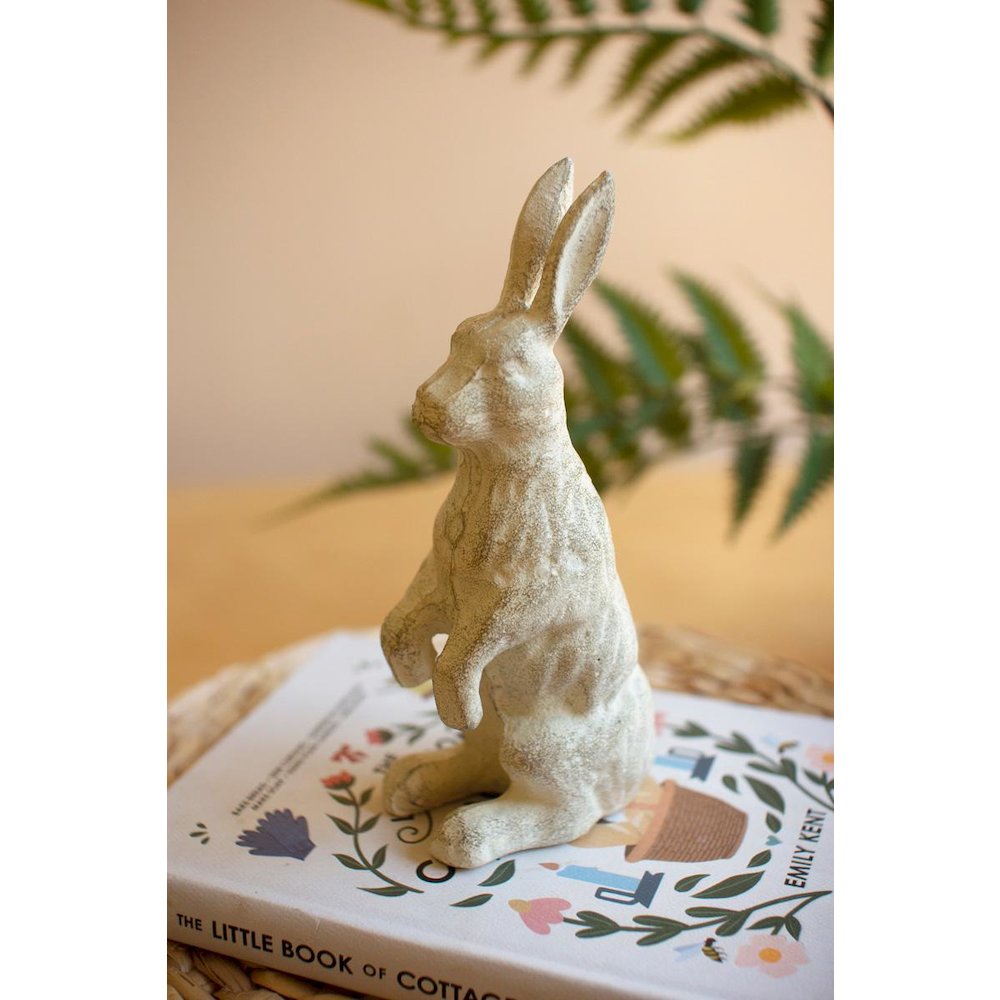 Cast Iron Standing Rabbit. Picture 3