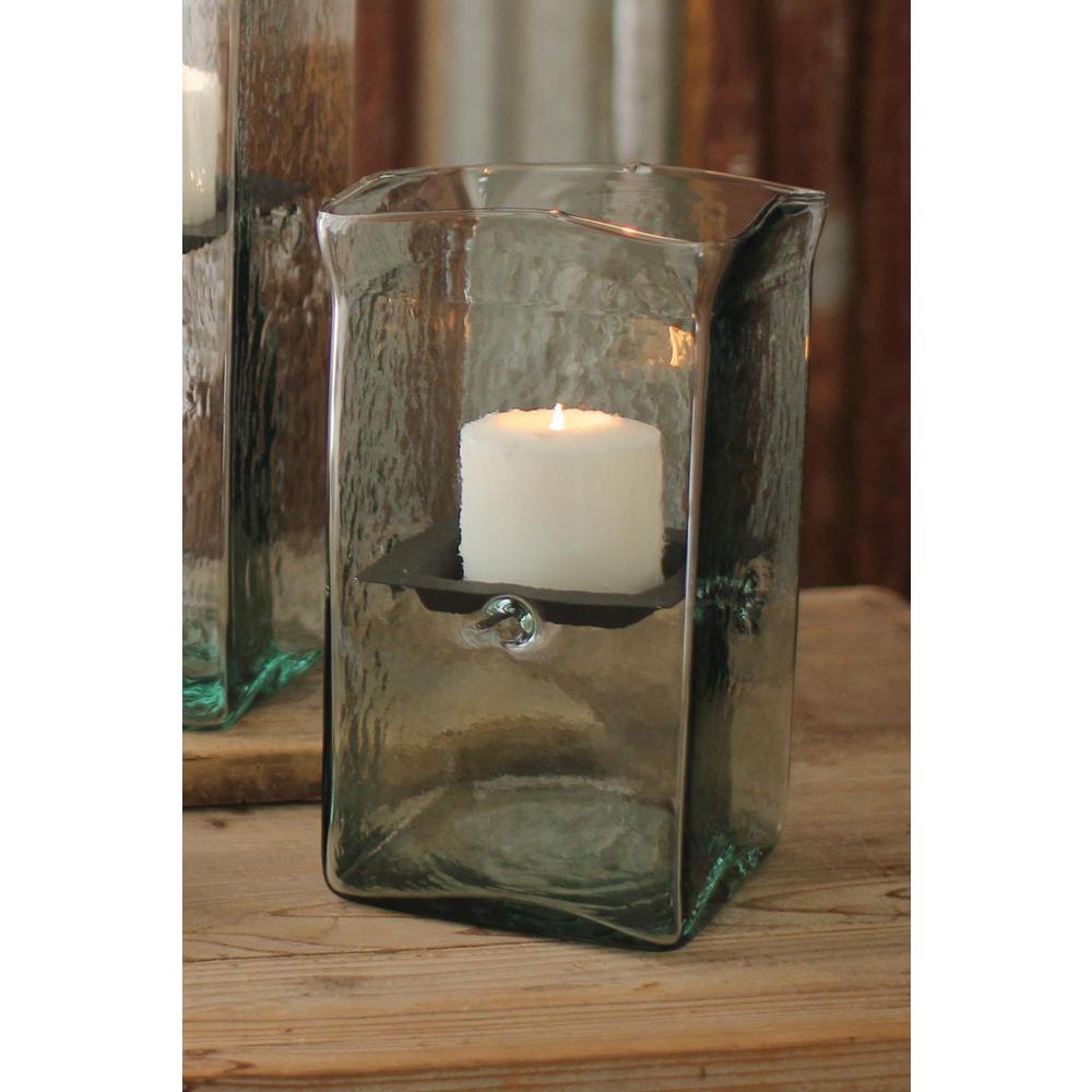 Square Candle Hurricane - Small. Picture 2
