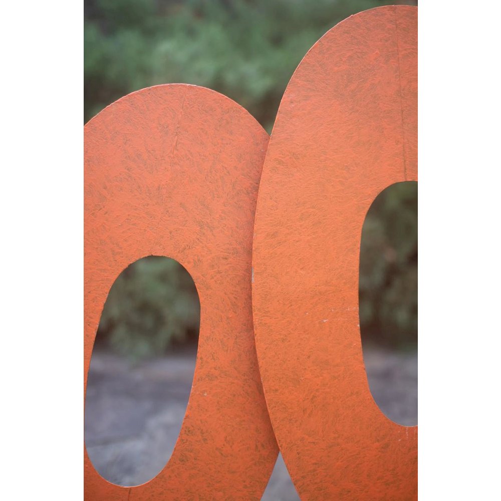 Painted Metal Halloween Boo Yard Stakes. Picture 2