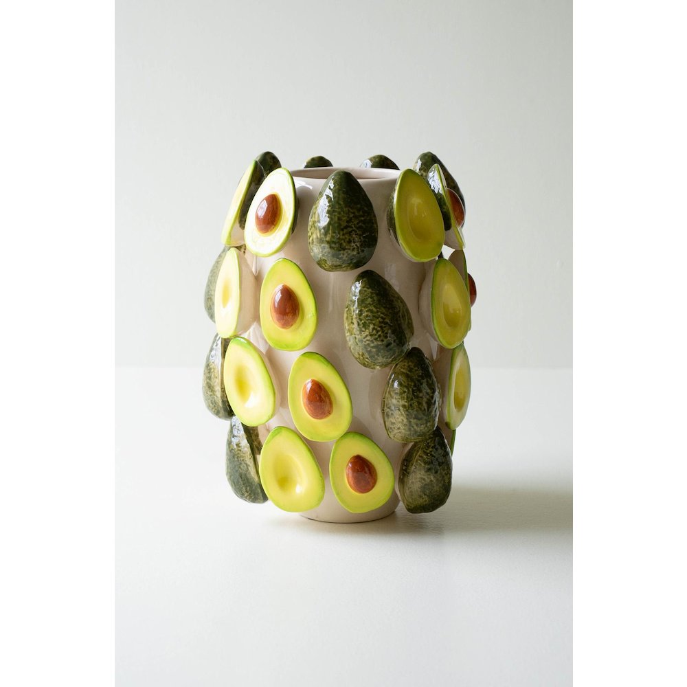 Ceramic Vase - Avocados. Picture 4