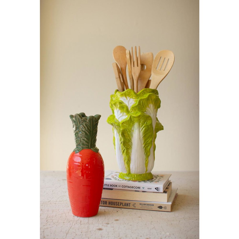 Ceramic Carrot Vase. Picture 4
