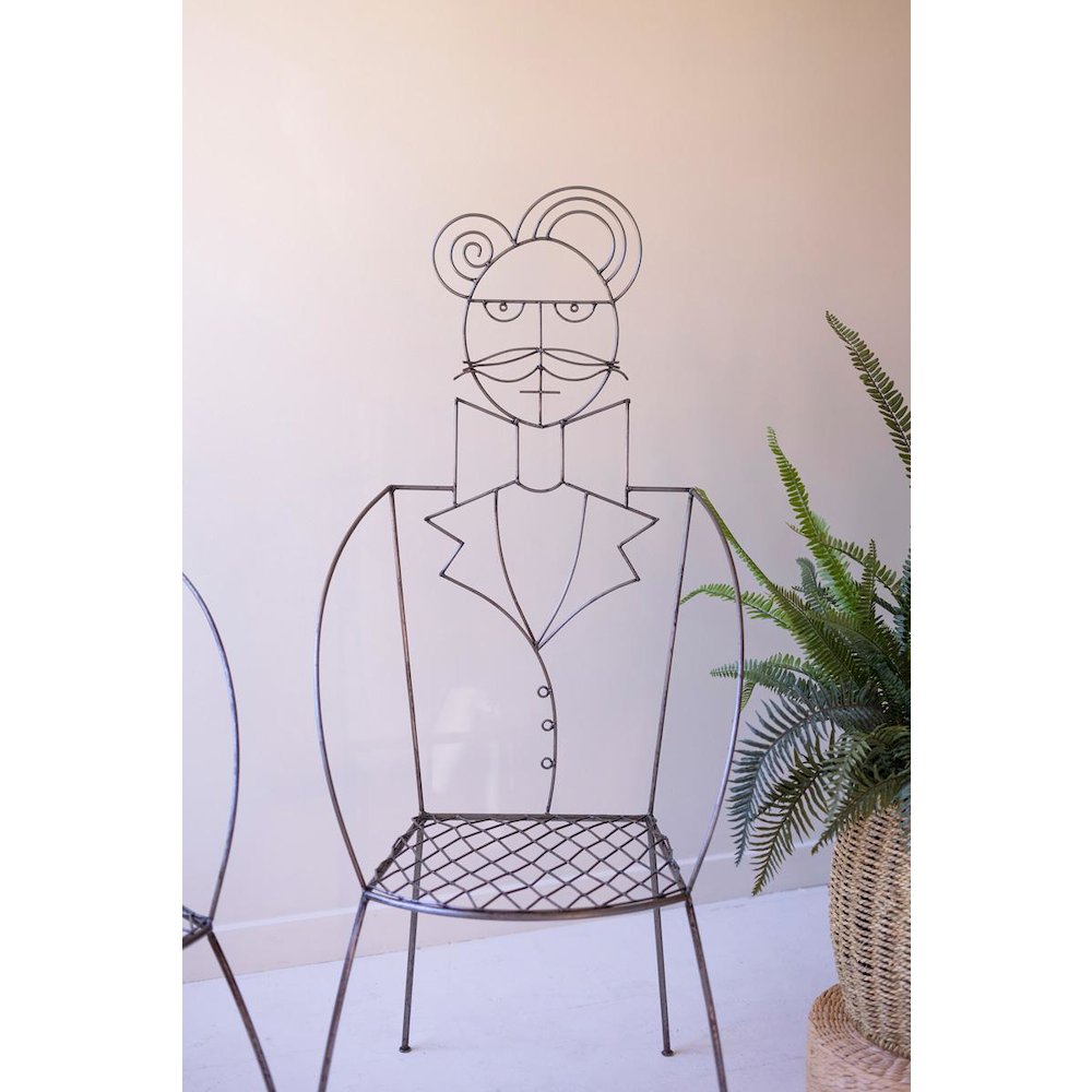 Set of Two Iron Man and Woman Chairs. Picture 4