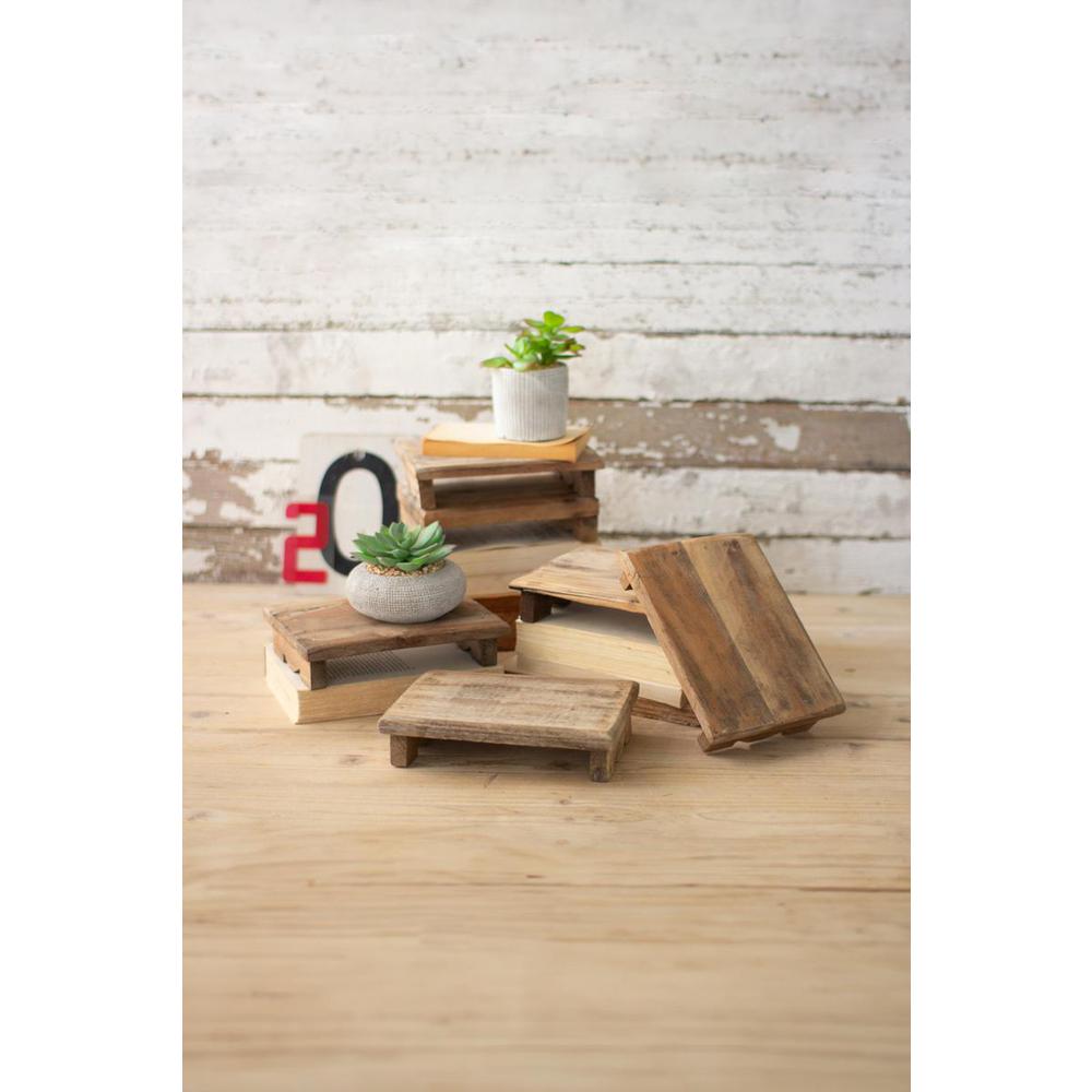 Repurposed Rectangle Wooden Riser. Picture 2