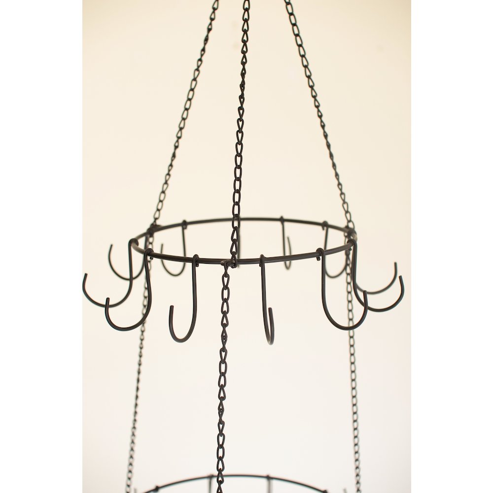 Three Layer Hanging Wire Ornament Tree. Picture 7