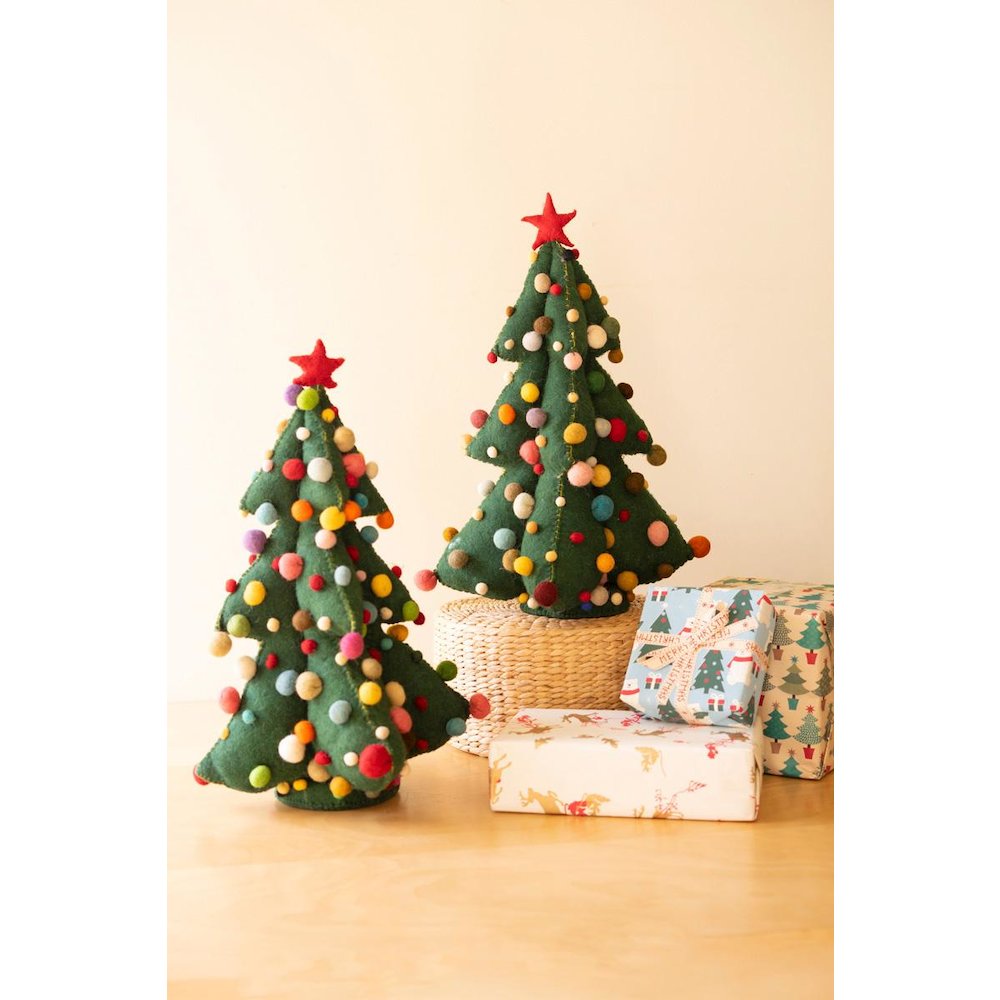 Large Felt Christmas Tree. Picture 2