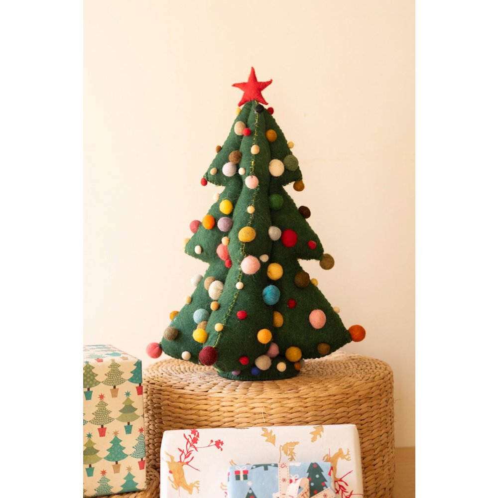 Large Felt Christmas Tree. Picture 3