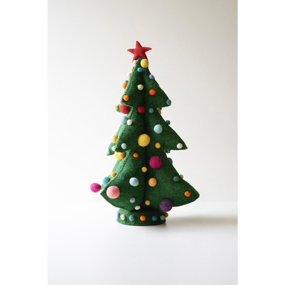 Large Felt Christmas Tree. Picture 6