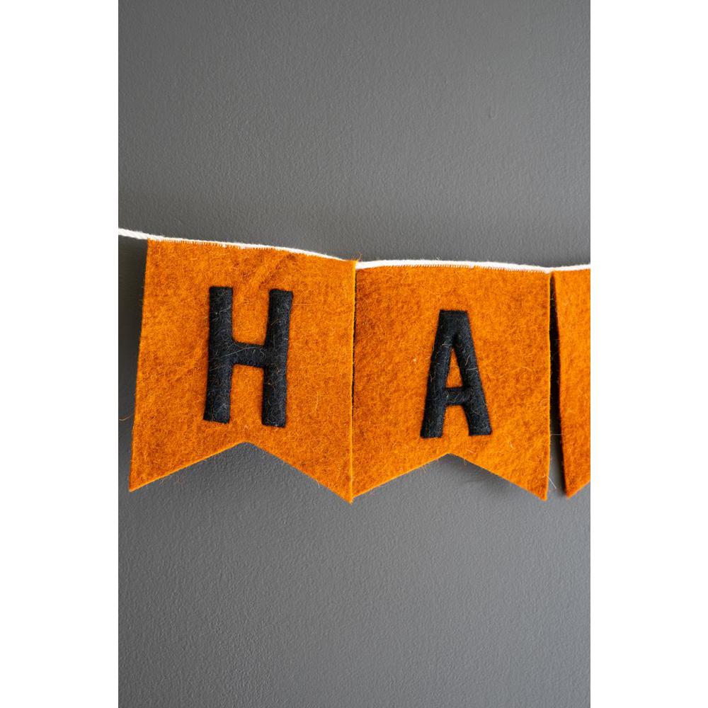 Felt Happy Halloween Garland. Picture 3
