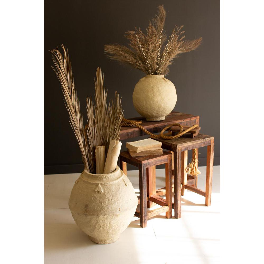Paper Mache Urn - 15" Tall. Picture 3
