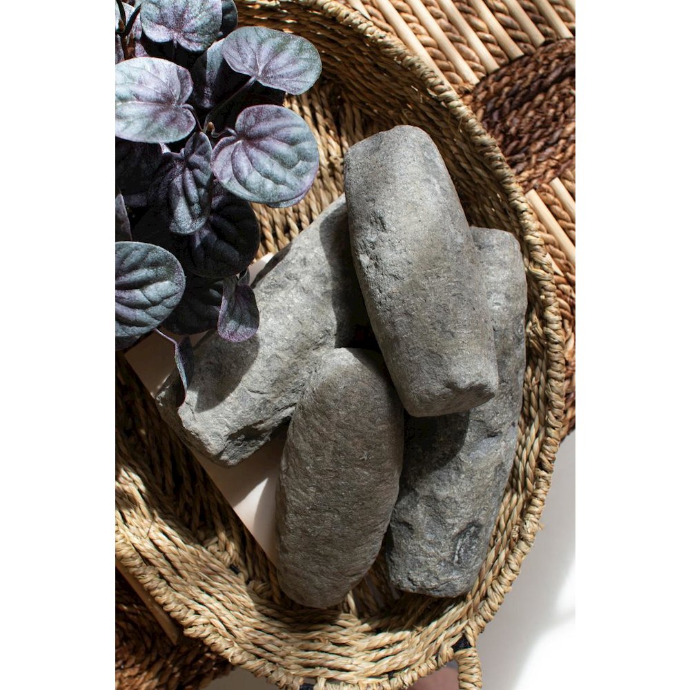 Set Of Four Hand Carved Stone Pestles. Picture 3