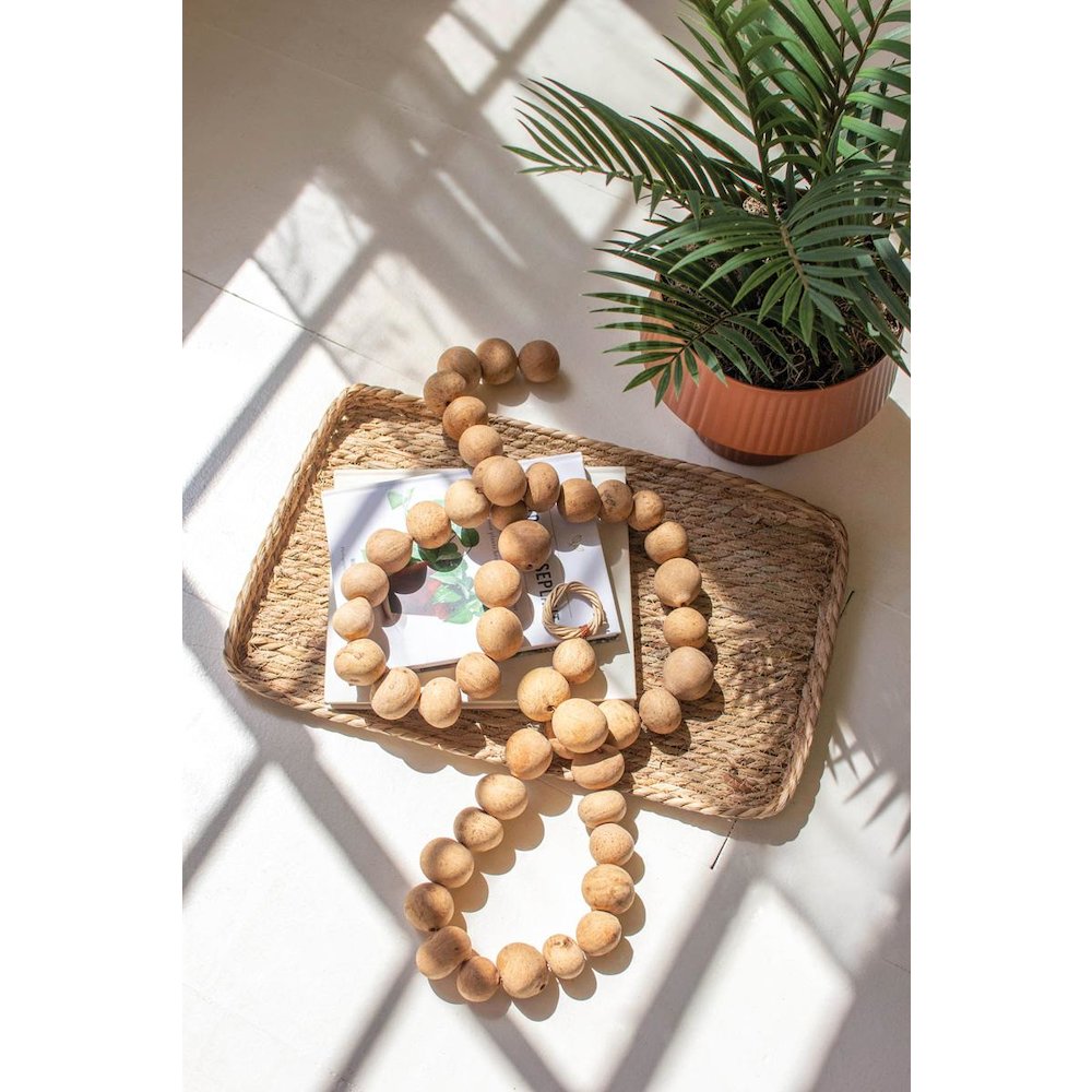 Dried Gourd Ball Garland. Picture 1