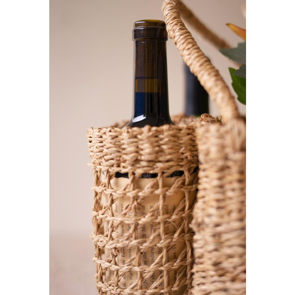 Seagrass Wine and Storage Basket. Picture 2