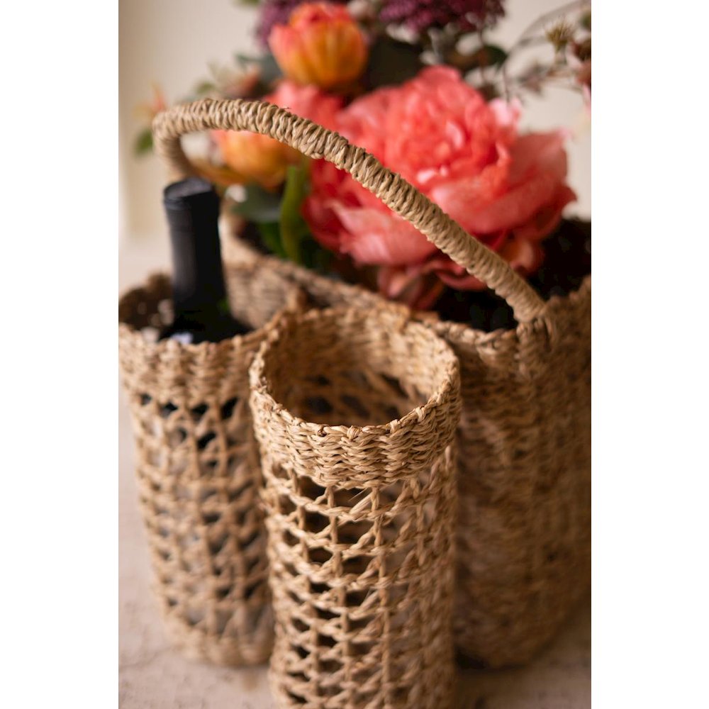 Seagrass Wine and Storage Basket. Picture 3