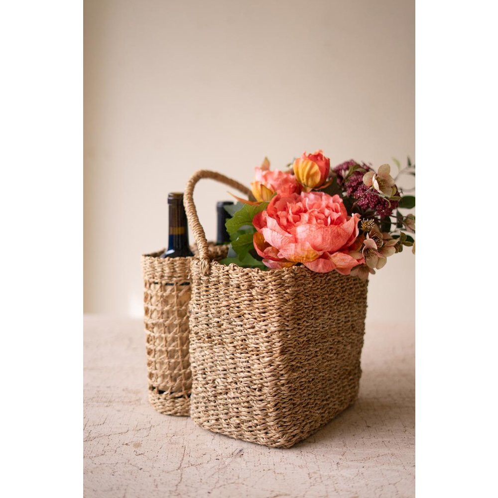 Seagrass Wine and Storage Basket. Picture 4