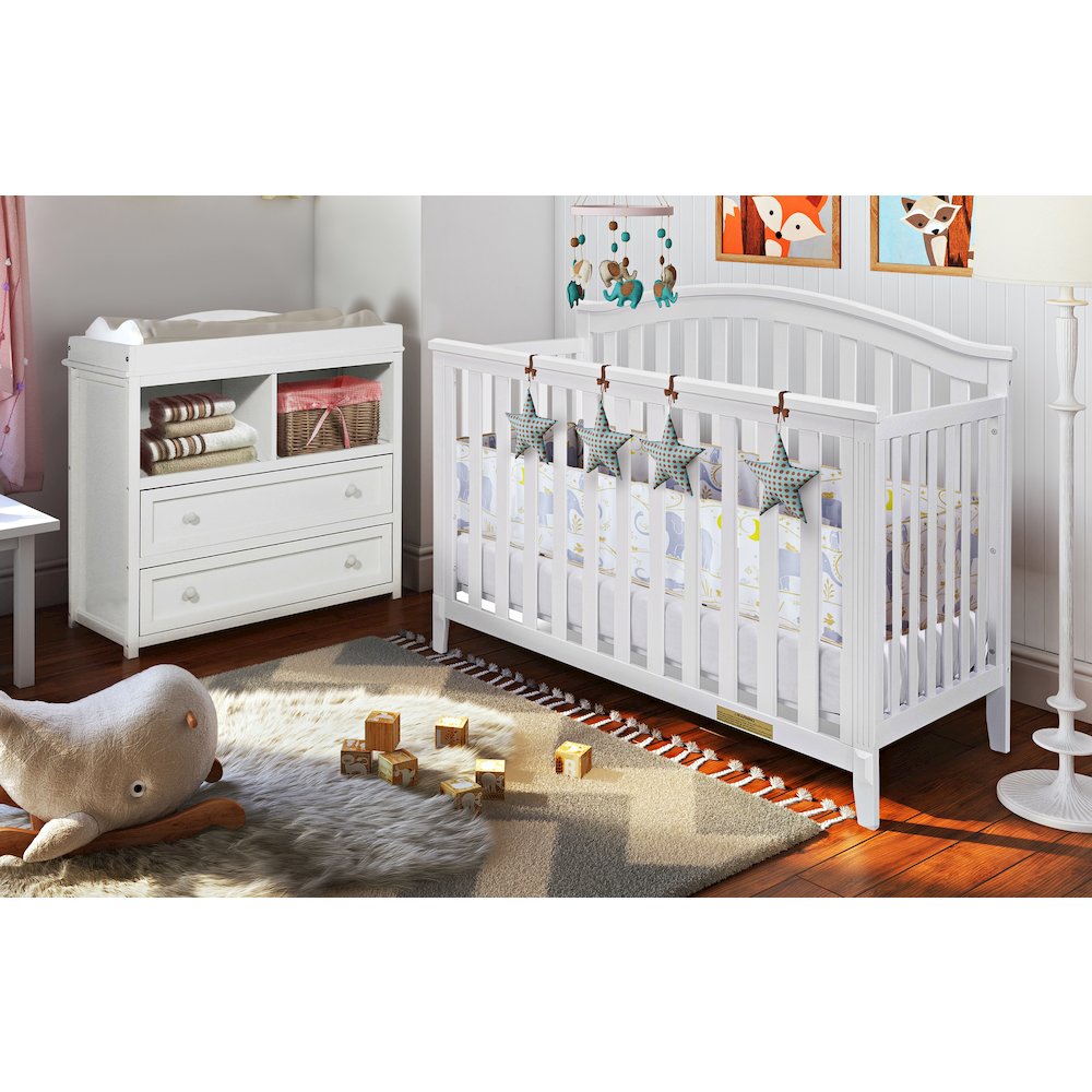 Kali II 4-in-1 Convertible Crib White. Picture 15