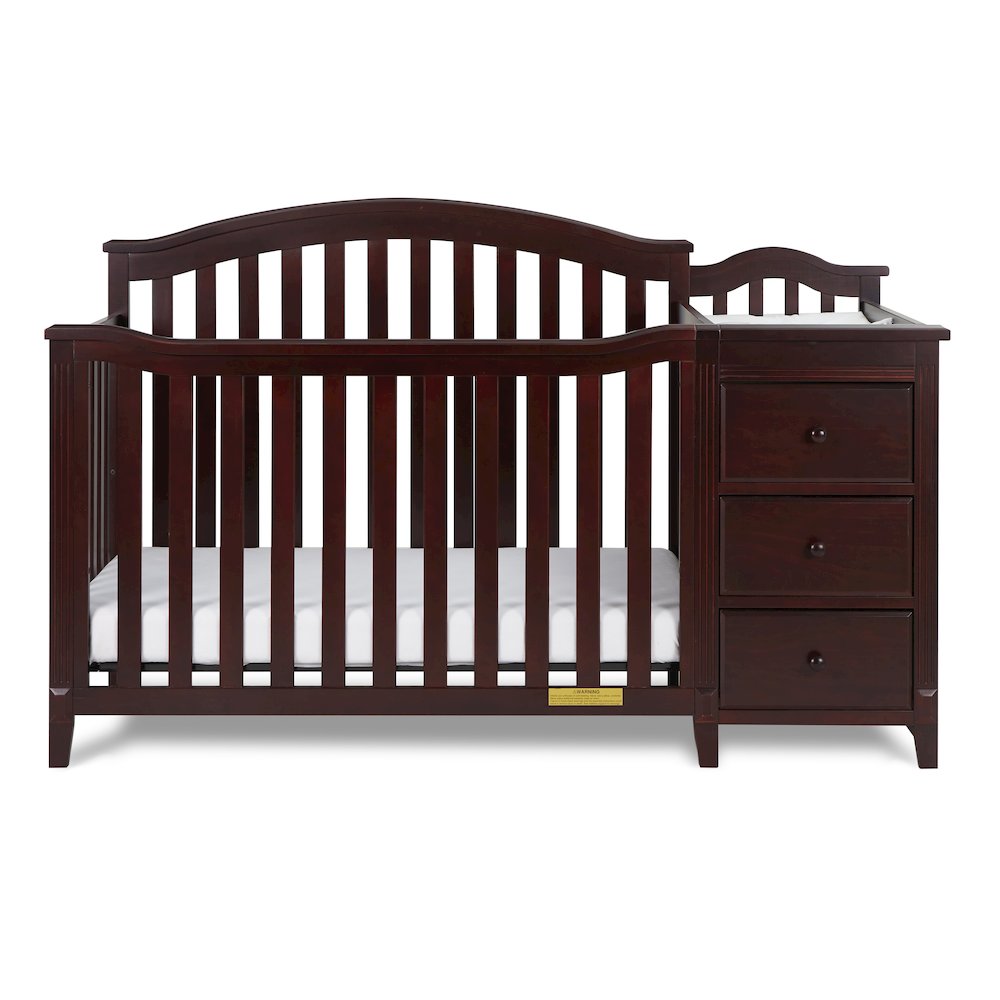 Kali II 4-in-1 Convertible Crib and Changer Espresso. Picture 2