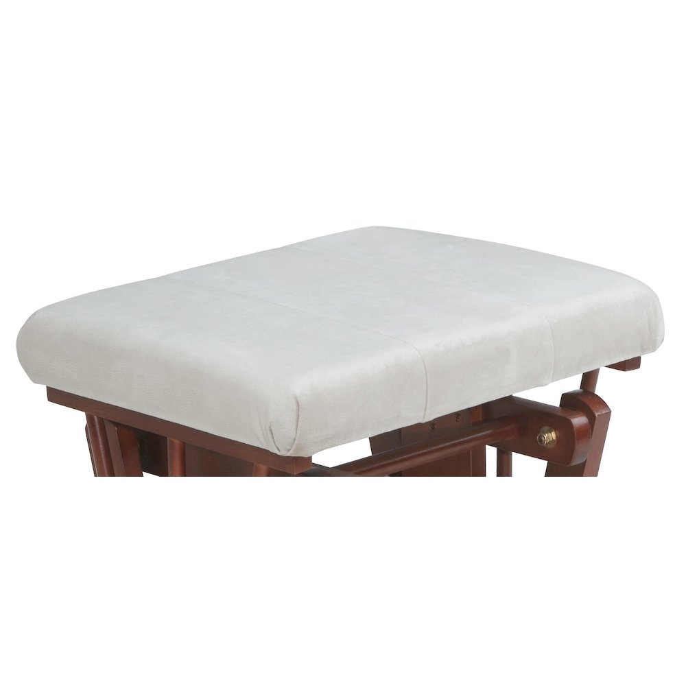 Alice Glider Ottoman Cushion Beige. Picture 3