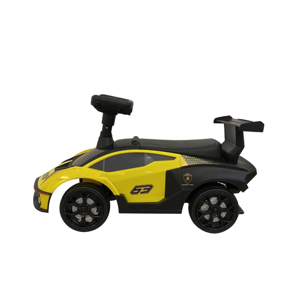 Lamborghini SCV Push Car Yellow. Picture 4