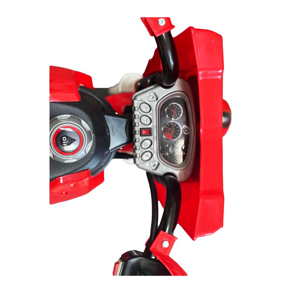 Honda CRF250R Dirt Bike 6V Red. Picture 4