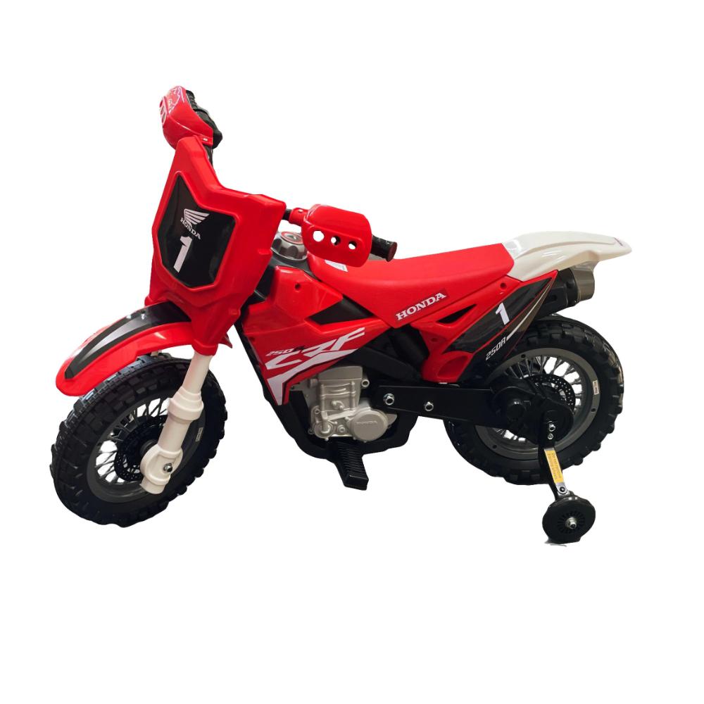 Honda CRF250R Dirt Bike 6V Red. Picture 2