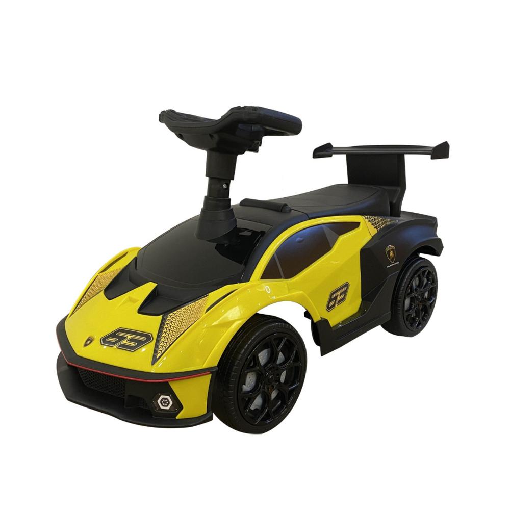 Lamborghini SCV Push Car Yellow. Picture 5