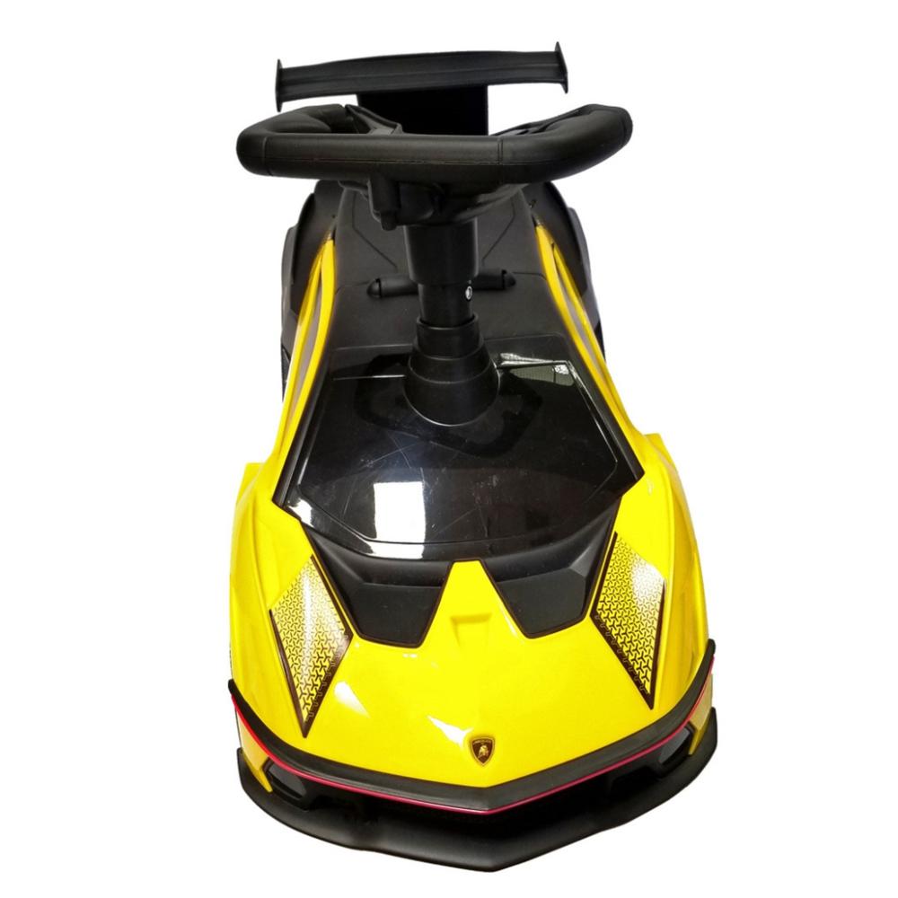 Lamborghini SCV Push Car Yellow. Picture 6