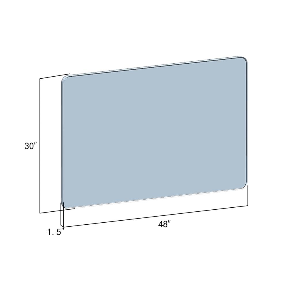 48'' Rectangle LED Lighted Accent Bathroom/Vanity Wall Mirror. Picture 10