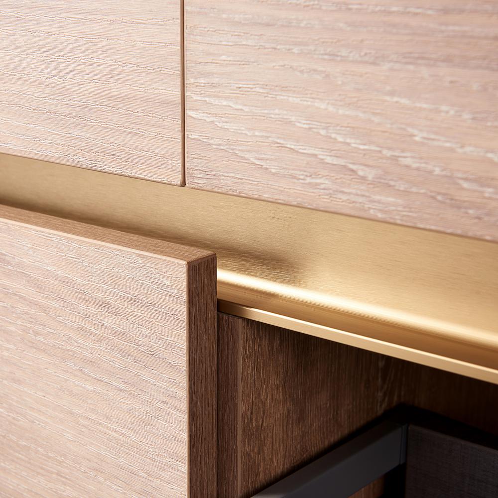 Double Sink Wall-Mount Bath Vanity Composite Integral Sink Top and Mirror. Picture 10