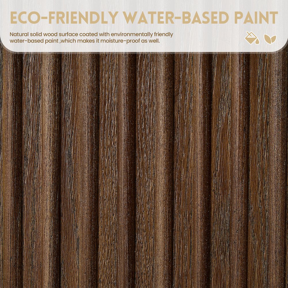 Mumbai 24" Free-standing Single Bath Vanity in Aged Dark Brown Oak. Picture 12