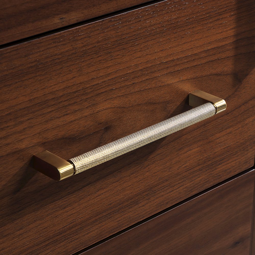 San 48" Free-standing Single Bath Vanity in Natural Walnut. Picture 13