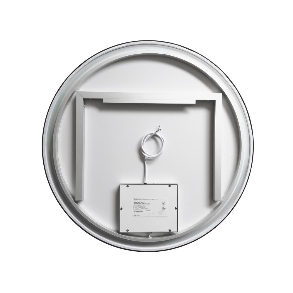 32'' Round LED Lighted Accent Bathroom/Vanity Wall Mirror. Picture 2