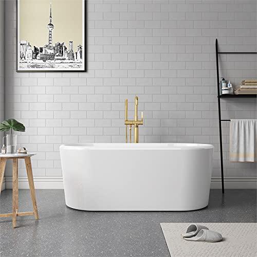 Caserta 59" x 27.6" Soaking Bathtub. Picture 2