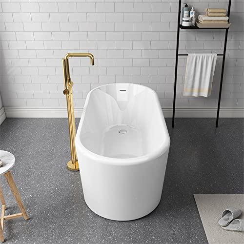 Caserta 59" x 27.6" Soaking Bathtub. Picture 5