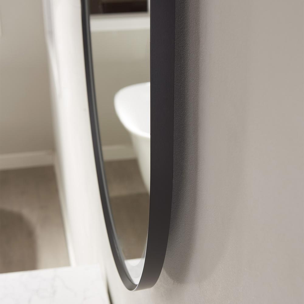 24'' Oval LED Lighted Accent Bathroom/Vanity Wall Mirror. Picture 7