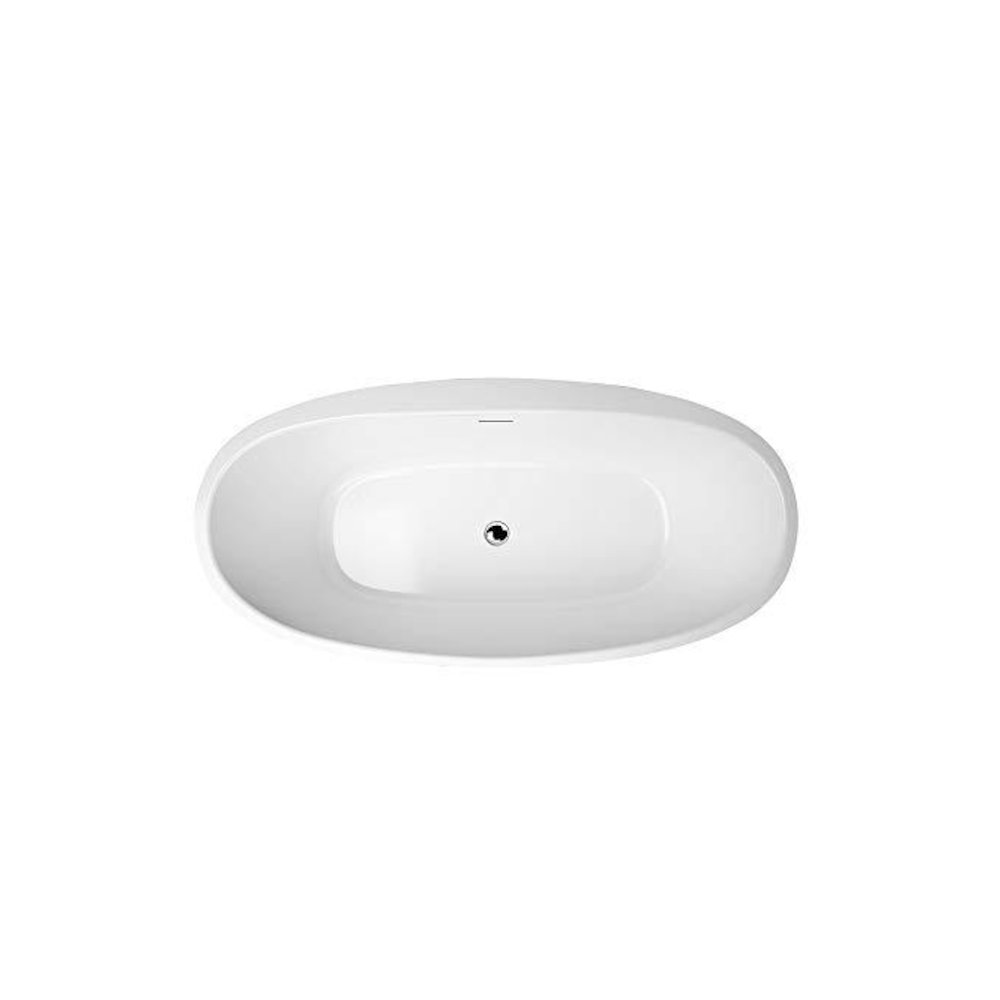 Everly 59" x 31.5" Soaking Bathtub. Picture 2