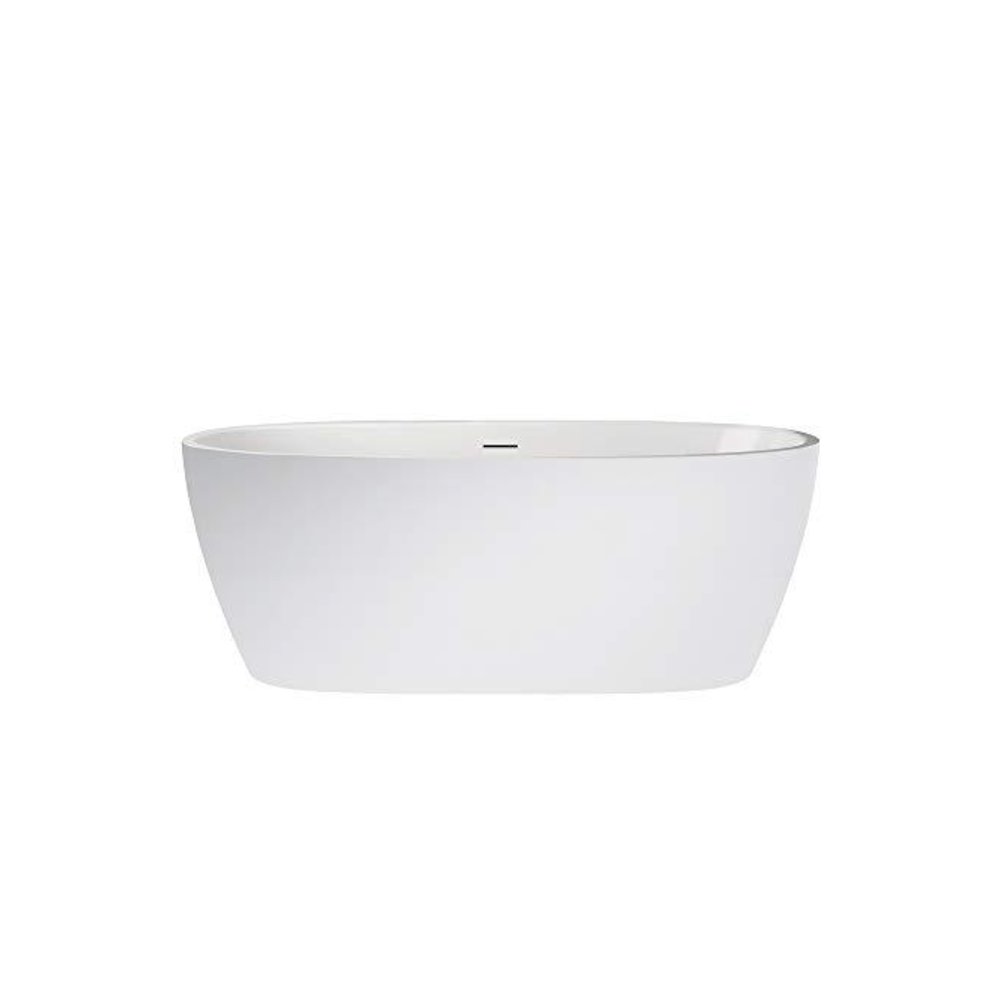 Everly 59" x 31.5" Soaking Bathtub. Picture 1