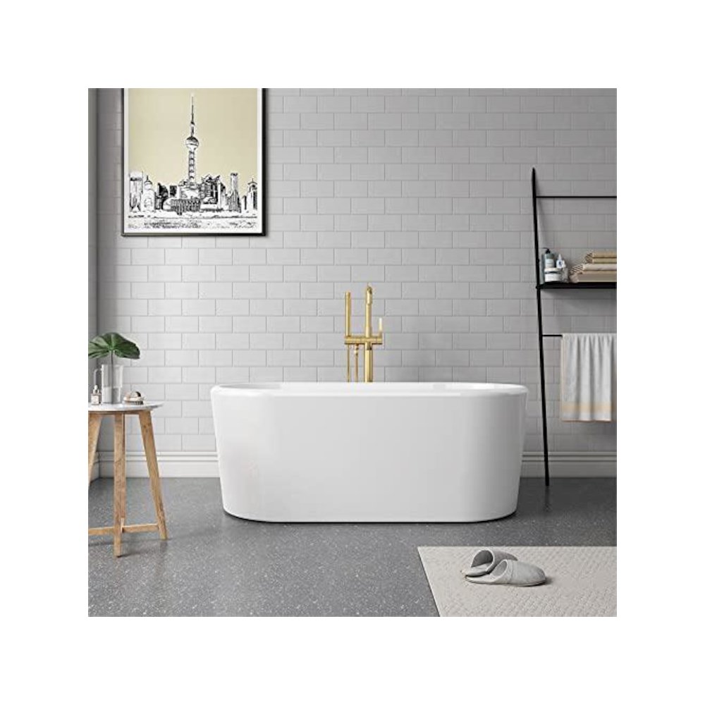 Caserta 59" x 27.6" Soaking Bathtub. Picture 2