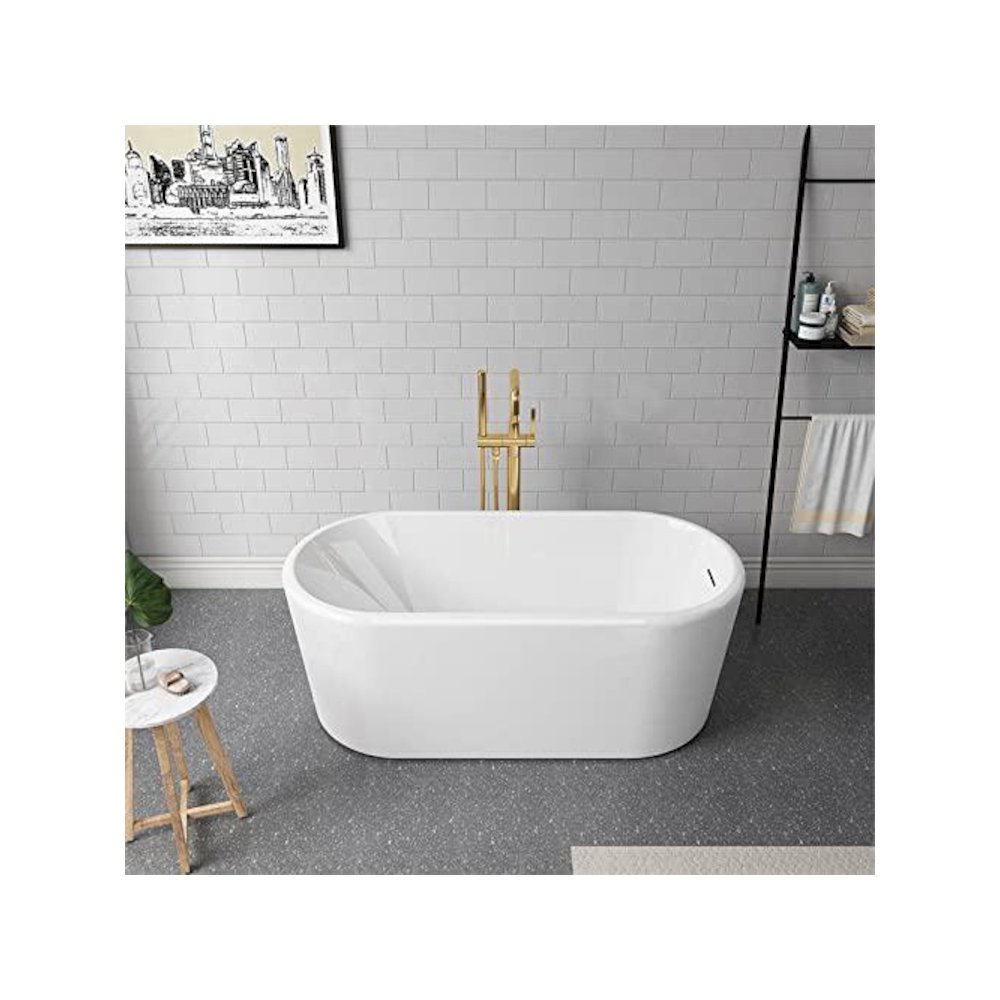 Caserta 59" x 27.6" Soaking Bathtub. Picture 3