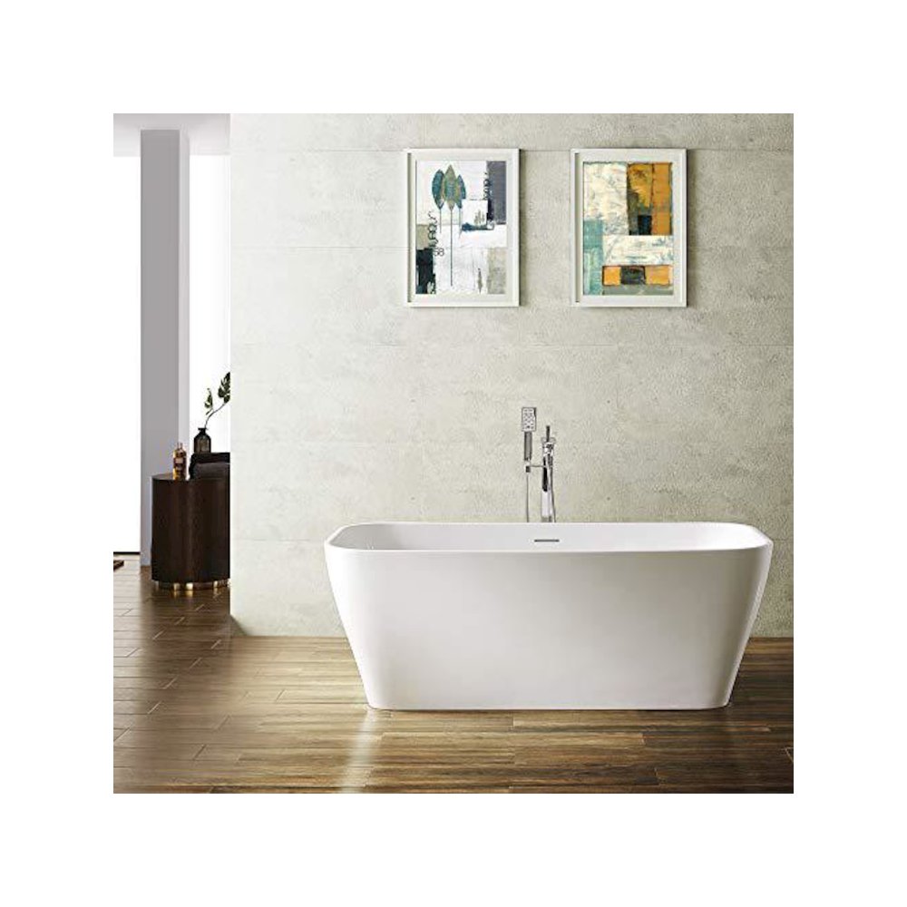 Augustine 59" x 31.5" Soaking Bathtub. Picture 1
