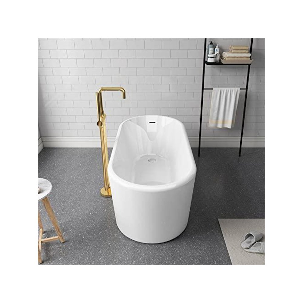 Caserta 59" x 27.6" Soaking Bathtub. Picture 5