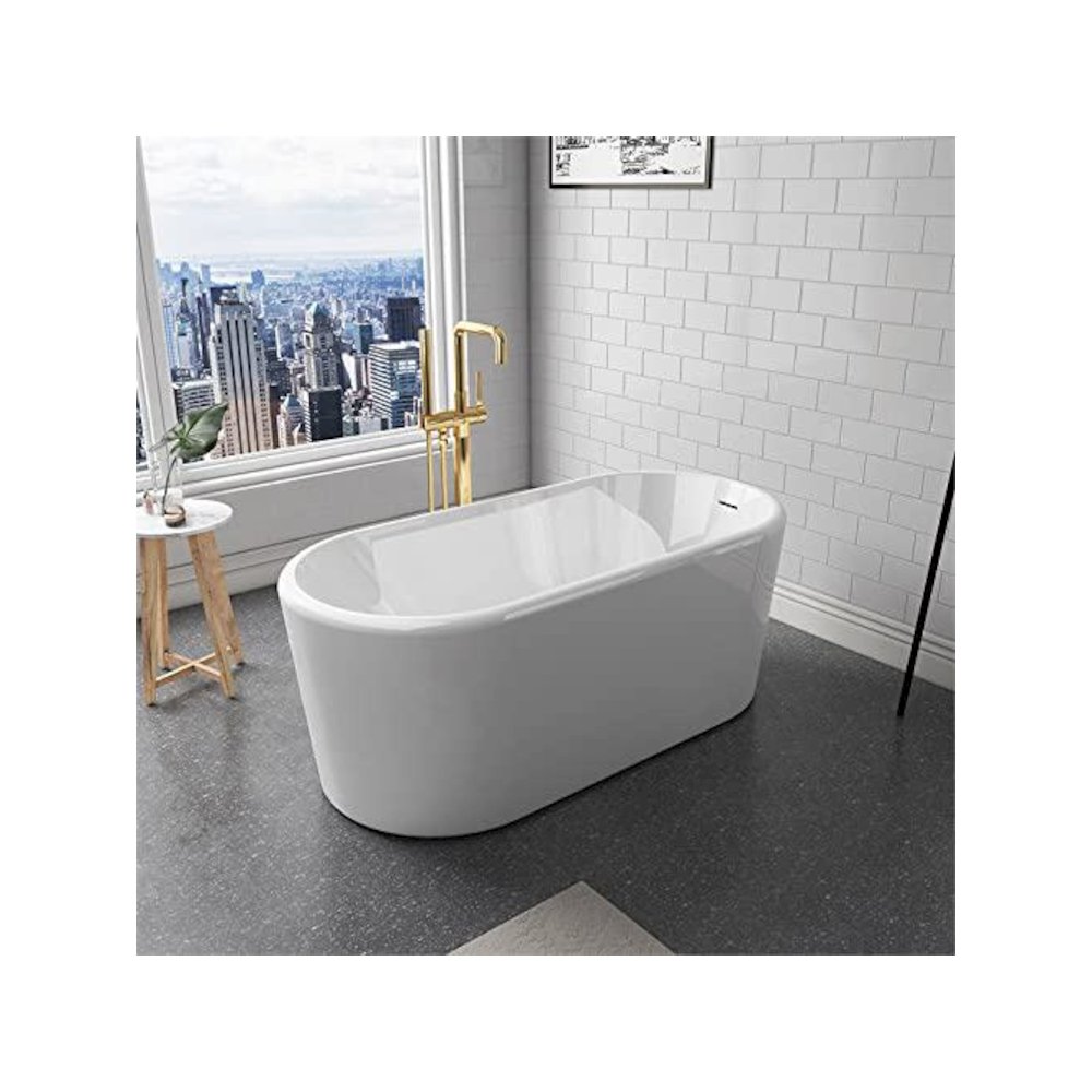 Caserta 59" x 27.6" Soaking Bathtub. Picture 6